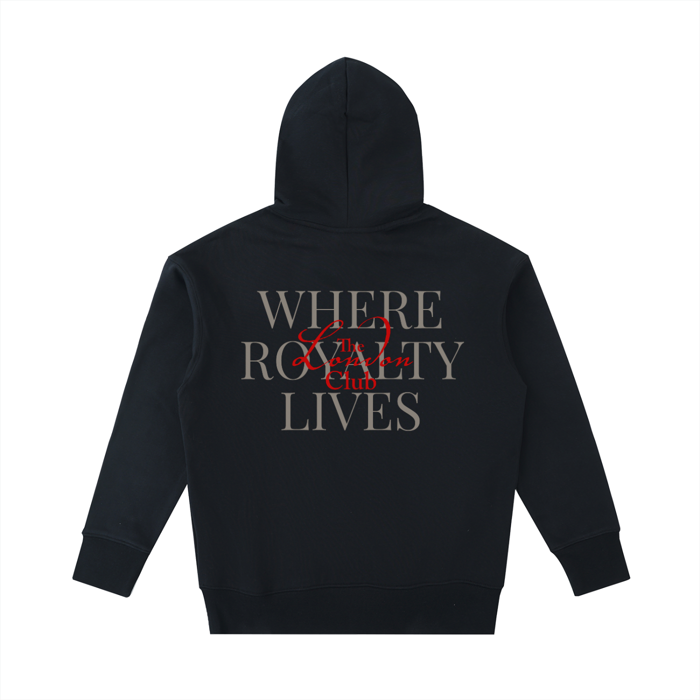 Royalty Lives Heavyweight Cotton Hoodie