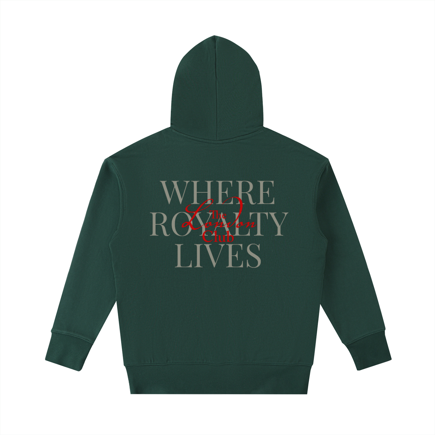 Royalty Lives Heavyweight Cotton Hoodie