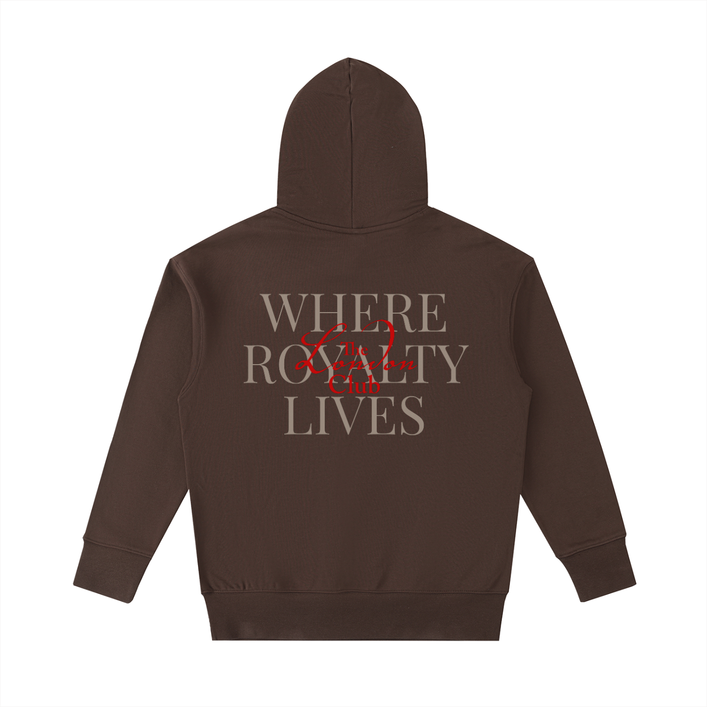 Royalty Lives Heavyweight Cotton Hoodie